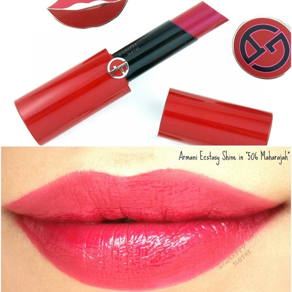 BNIB!!! Giorgio Armani Ecstasy Shine Lip Set #401 #502 #506 - Picture 4 of 4